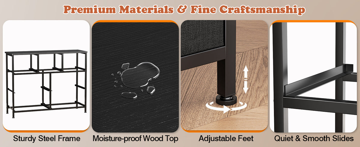 Shawken Official Store - Fabric Dressers & Home Storage
