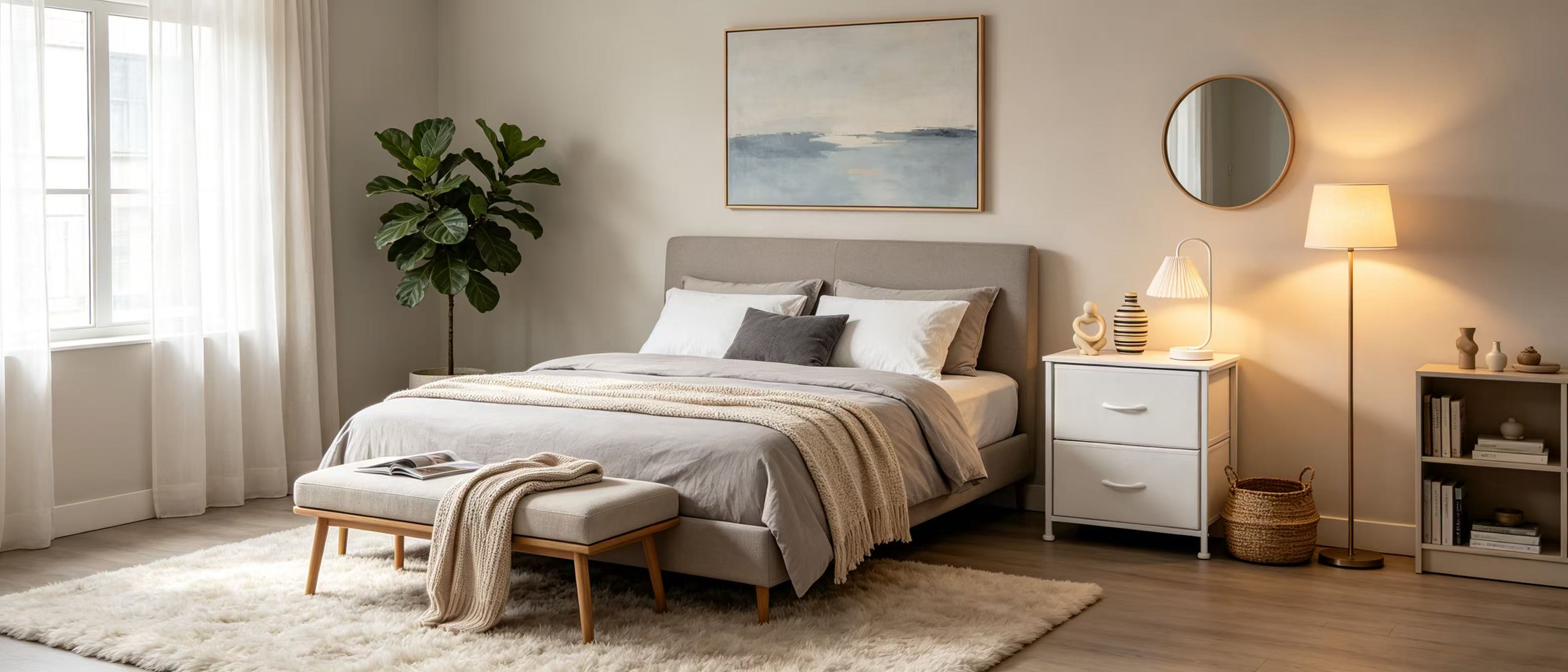 How to Choose the Right Nightstand Height for Your Bed?