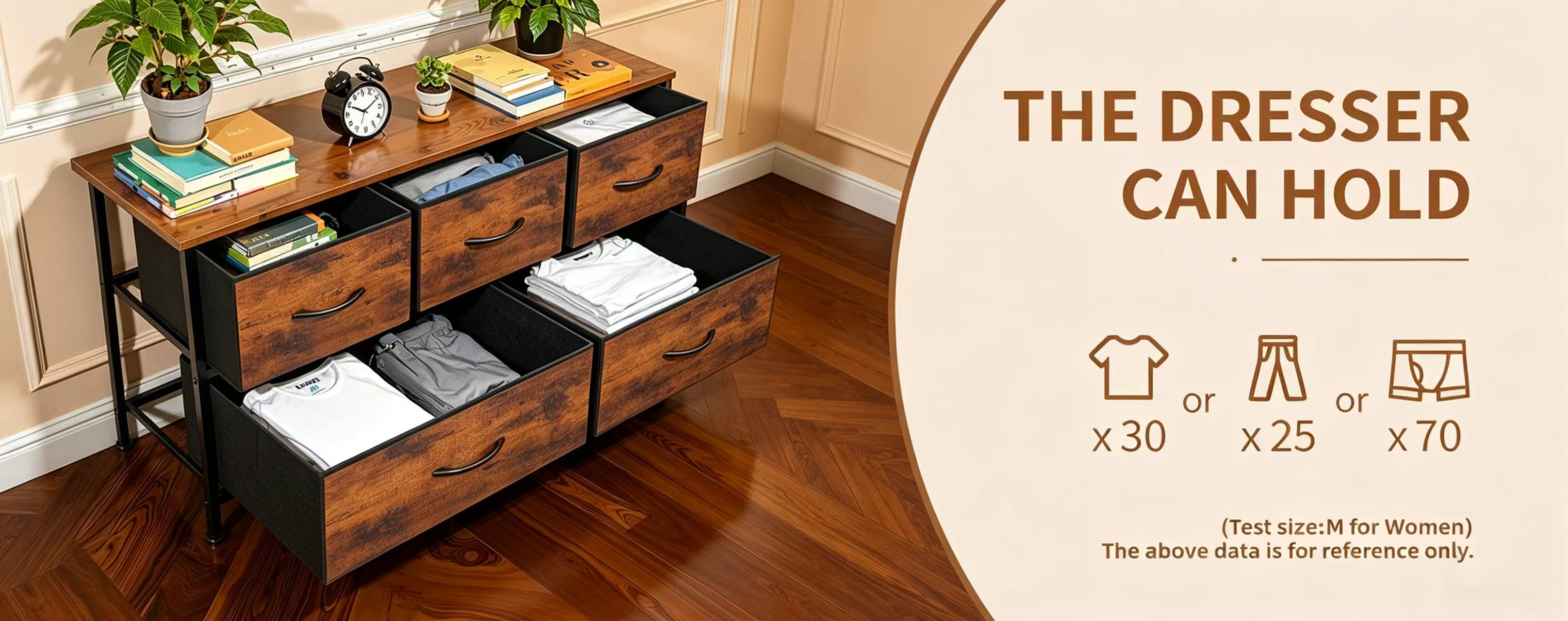 Shawken Official Store - Fabric Dressers & Home Storage