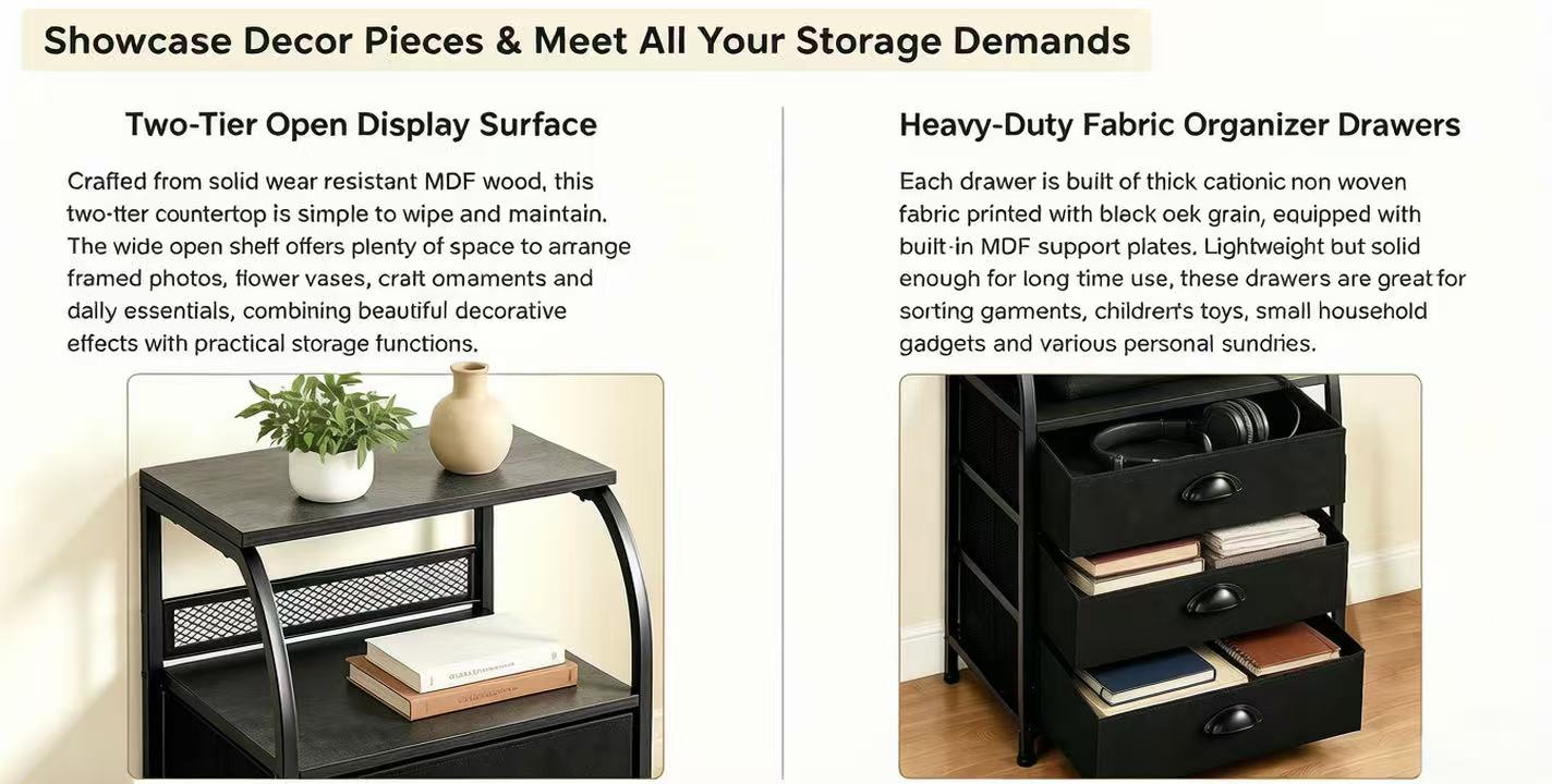 Shawken Official Store - Fabric Dressers & Home Storage