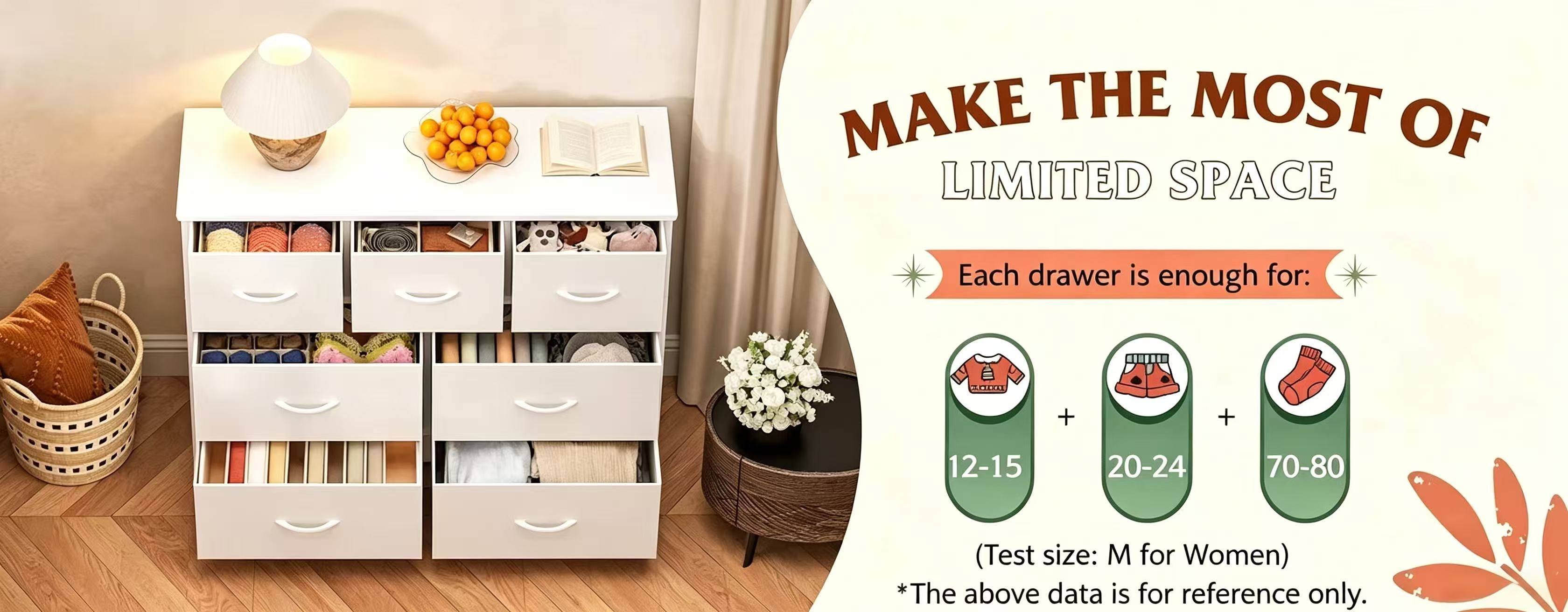 Shawken Official Store - Fabric Dressers & Home Storage