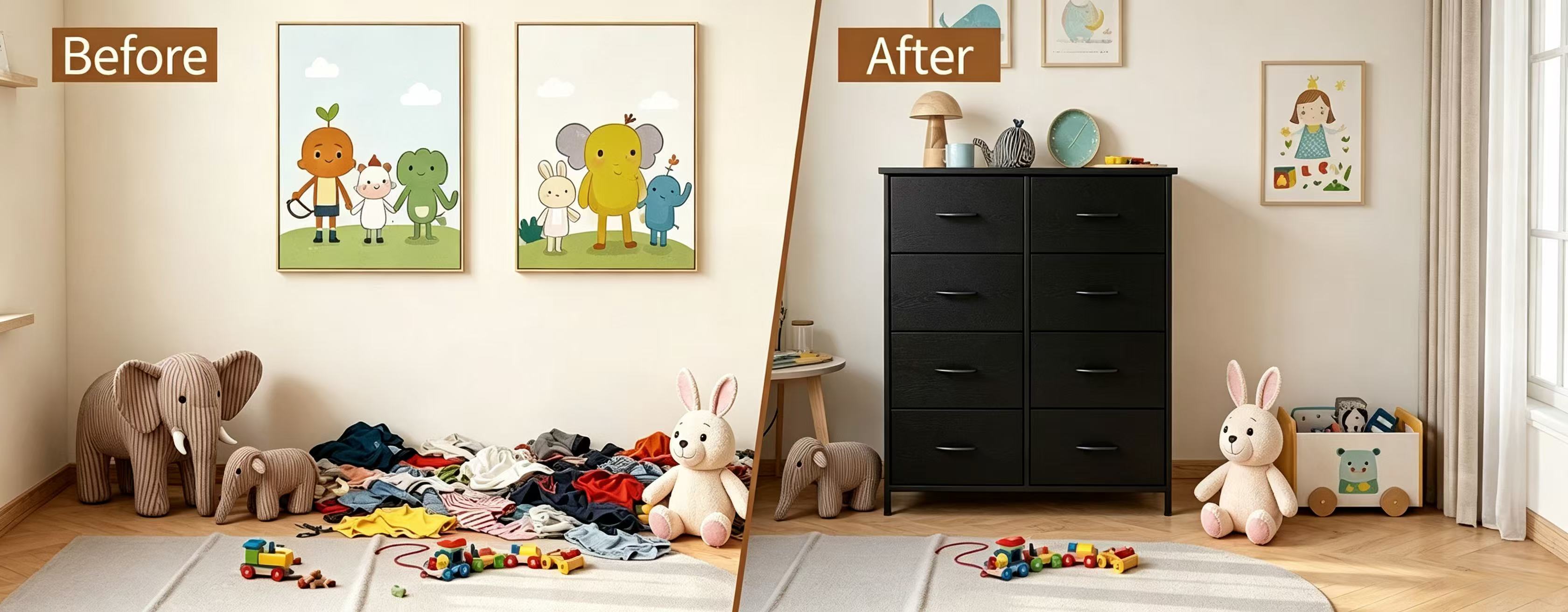 Shawken Official Store - Fabric Dressers & Home Storage